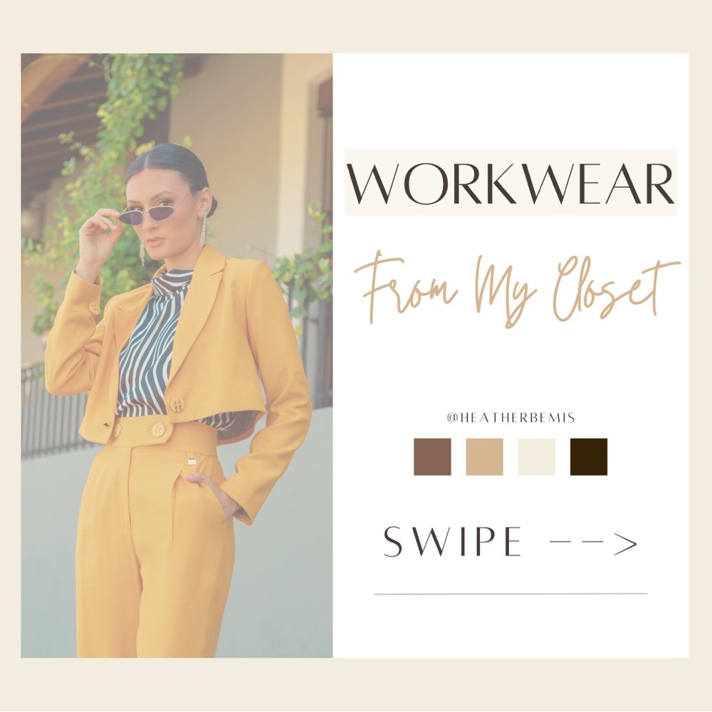 Workwear in my Closet!